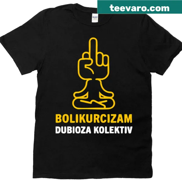 T-shirt featuring a design inspired by Dubioza Kolektiv.