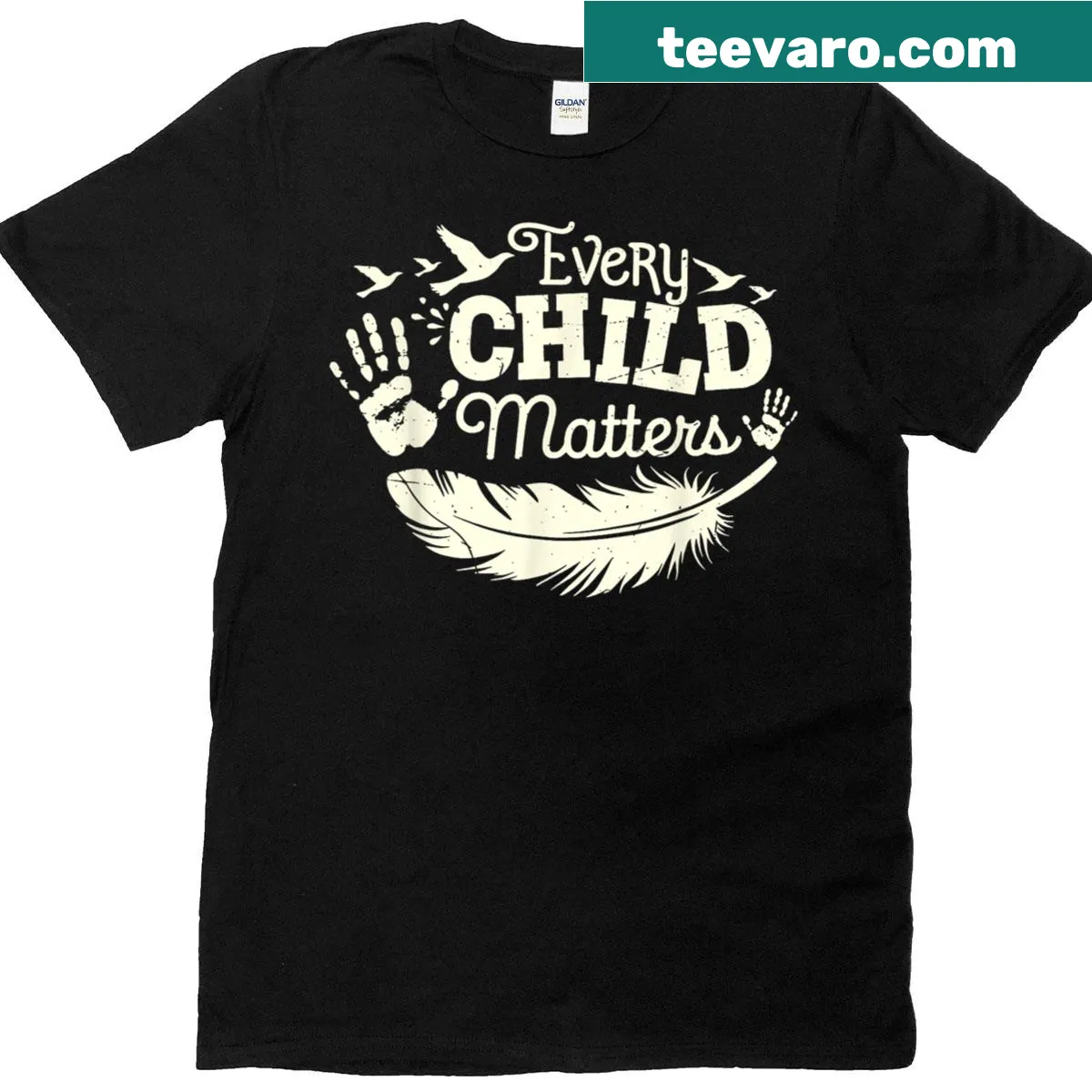 Kindness promoting T-shirt with an anti-bullying message — on a men's t-shirt