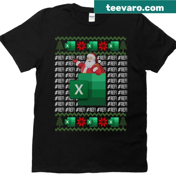 Playful t-shirt for accountants featuring Excel error humor