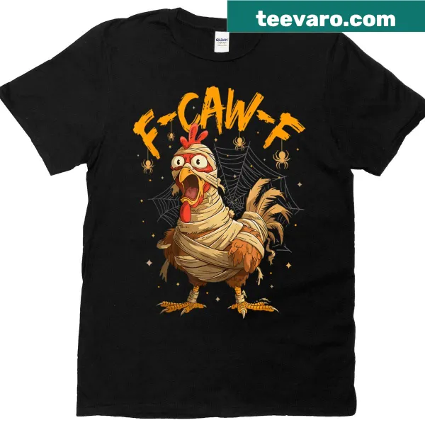 Funny chicken mummy t-shirt with a humorous slogan