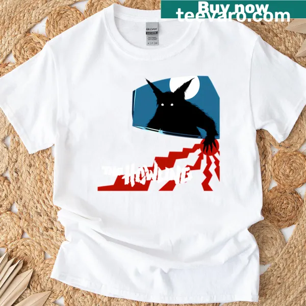 80s horror movie graphic T-shirt featuring iconic horror imagery