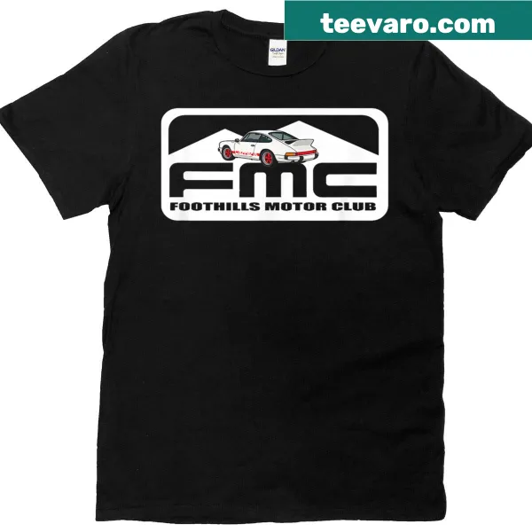Tribute graphic for the FMC RS vehicle on a T-shirt