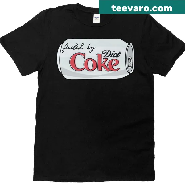 Funny soda lover diet shirt with Coke reference