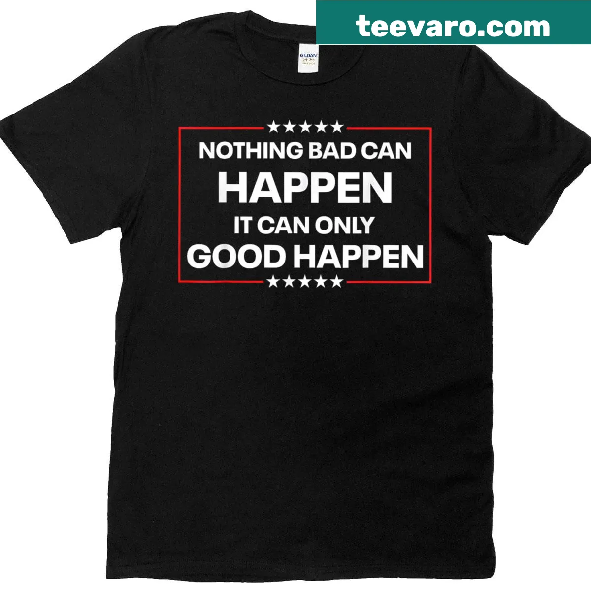 Typographic design featuring a humorous quote on a t-shirt — on a men's t-shirt