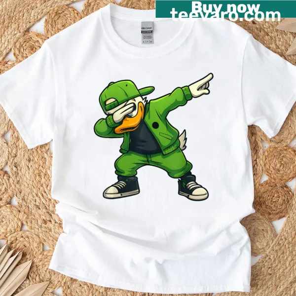 Oregon Duck graphic streetwear T-shirt for fans