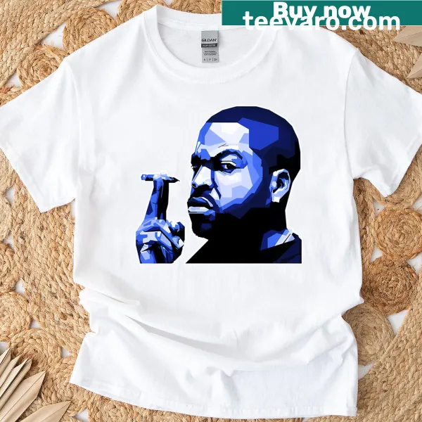 Ice Cube themed graphic t-shirt celebrating hip-hop culture