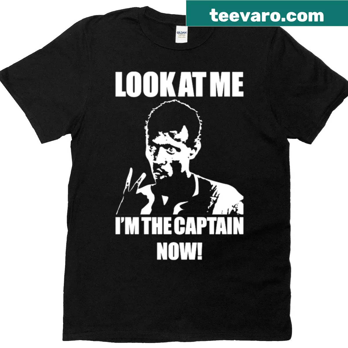 Funny Captain Phillips reference t-shirt for holidays — on a men's t-shirt