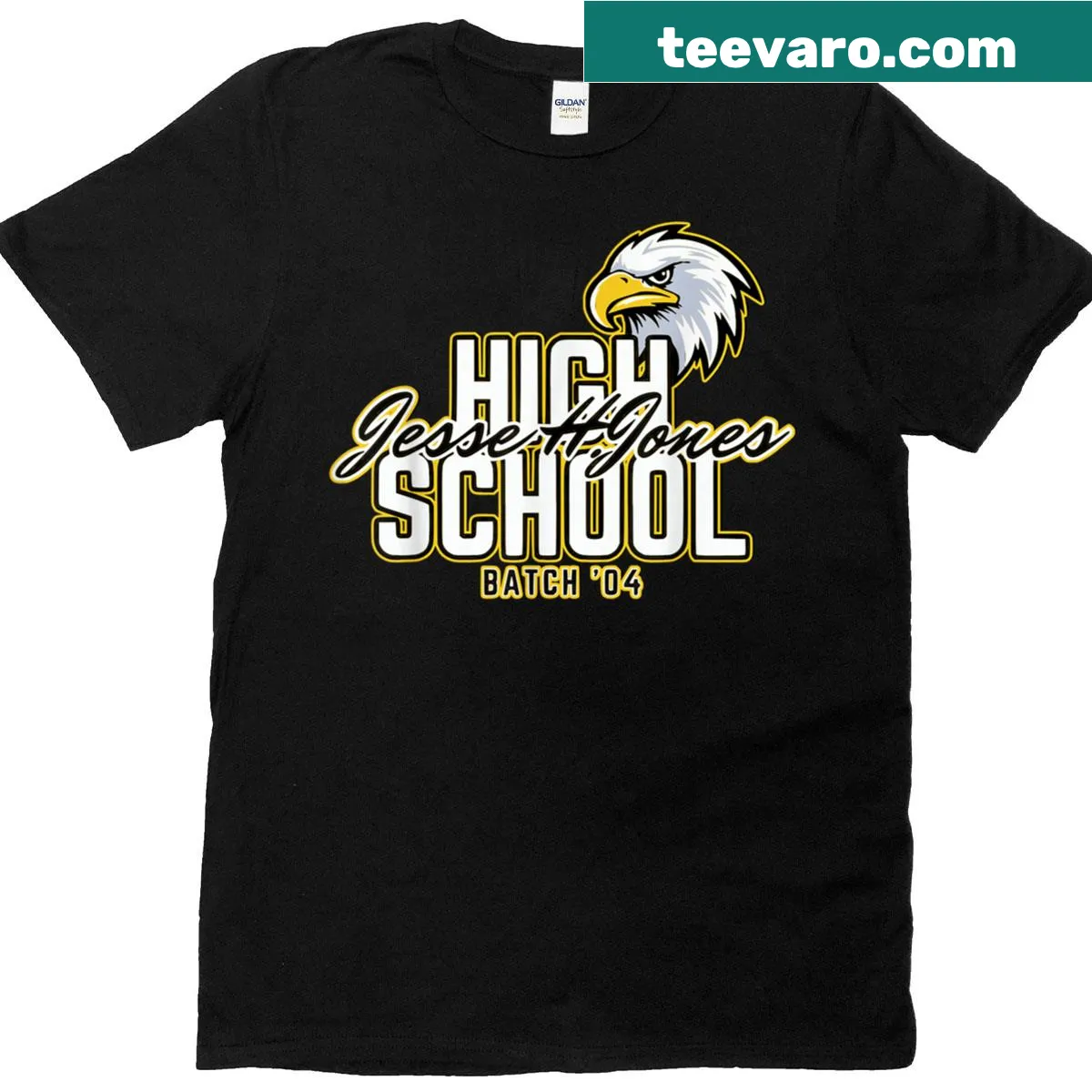 Commemorative t-shirt for Jones Batch 2004-2025 — on a men's t-shirt