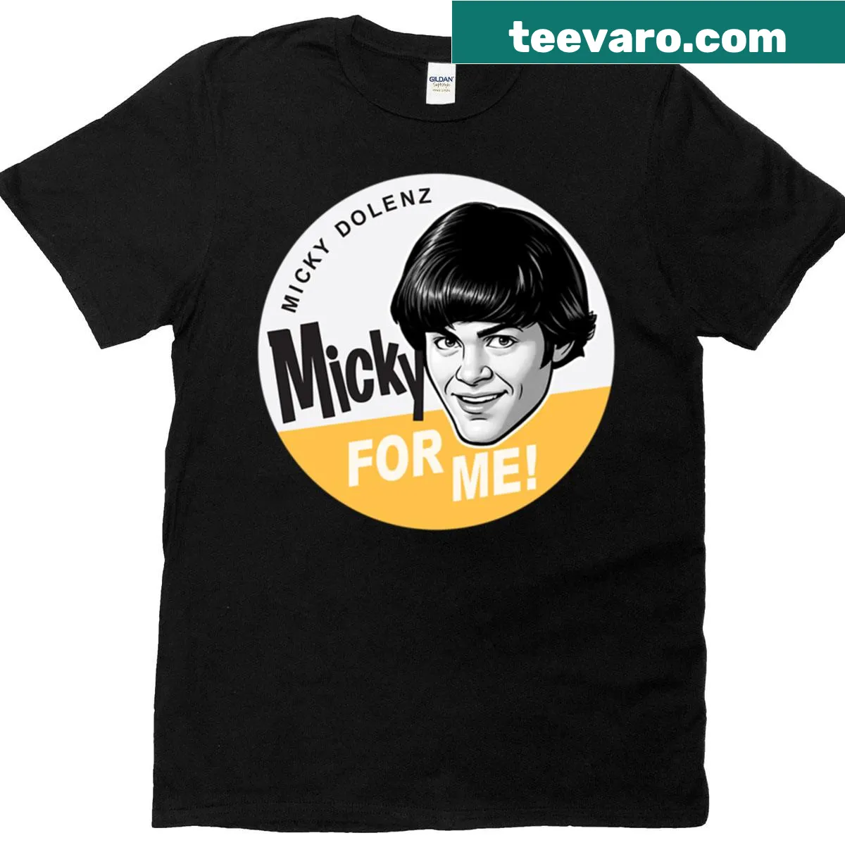 Funny typography T-shirt for dog lovers — on a men's t-shirt