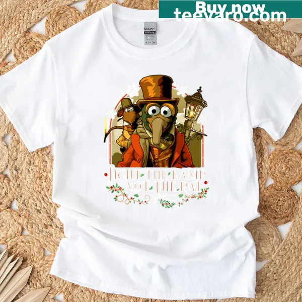 Gonzo and Rizzo from Muppet Christmas Carol on a t-shirt