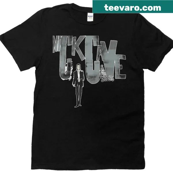 Tribute design T-shirt for Nick Cave fans