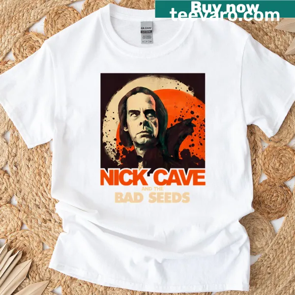 Typography design featuring Nick Cave's full name, Nicholas Edward Cave