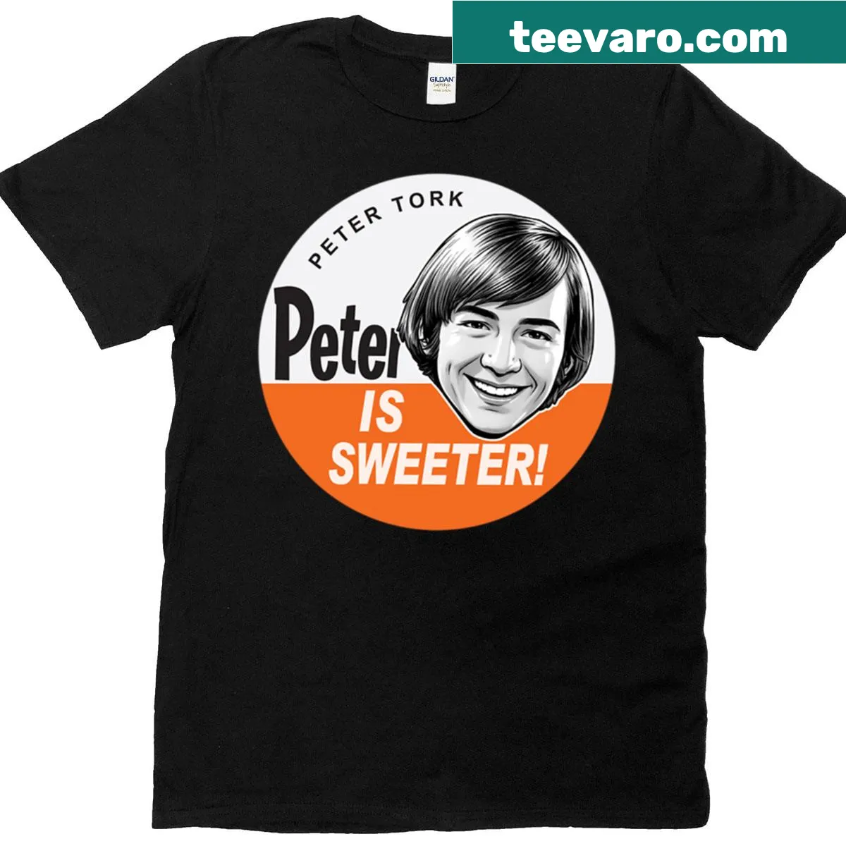 Wholesome T-shirt with the phrase 'Peter Is Sweeter' — on a men's t-shirt