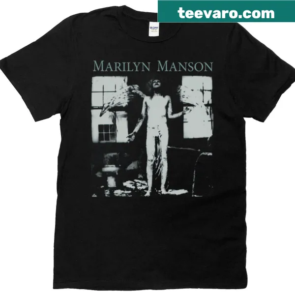 Witty text t-shirt featuring the phrase about coolness and stunning merchandise.