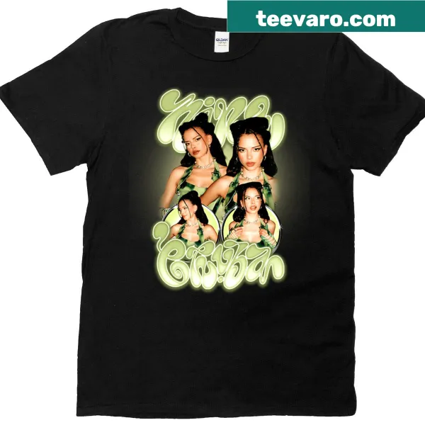 Retro-style Nina Chubaa T-shirt with vintage character.