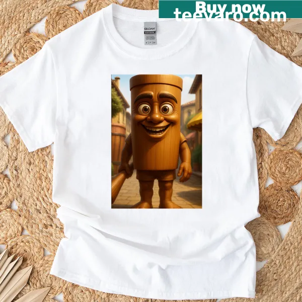 Humorous t-shirt with the phrase 'Tantrum Rum Takum Fum Sahum' in playful typography