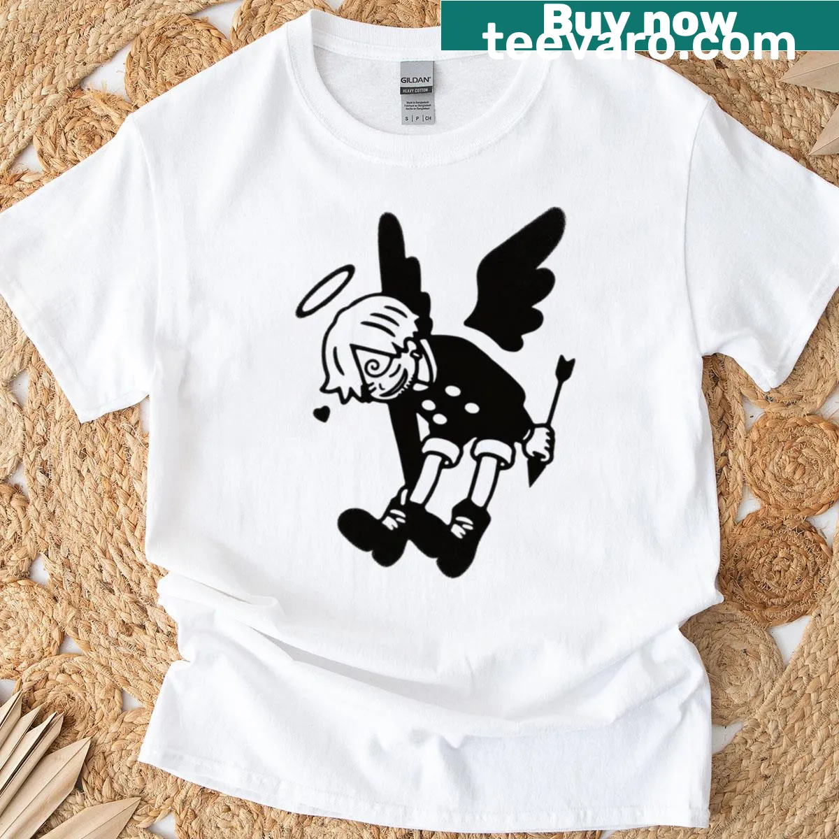 Culinary-themed T-shirt featuring chef graphics — on a men's t-shirt