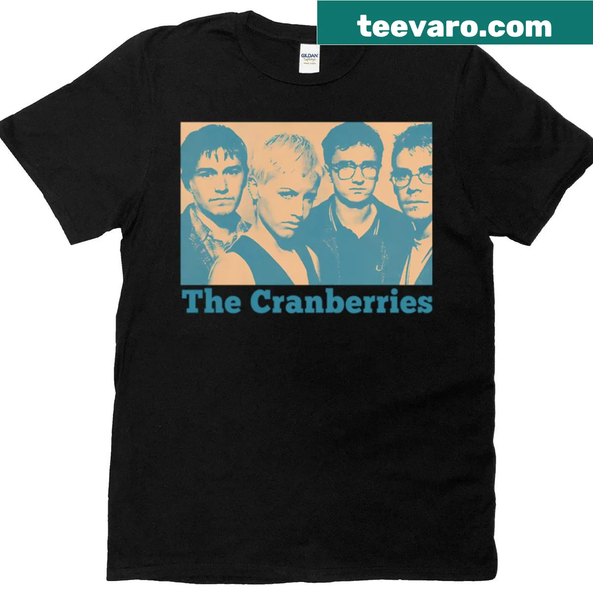 Fan art t-shirt inspired by The Cranberries 90s aesthetic — on a men's t-shirt