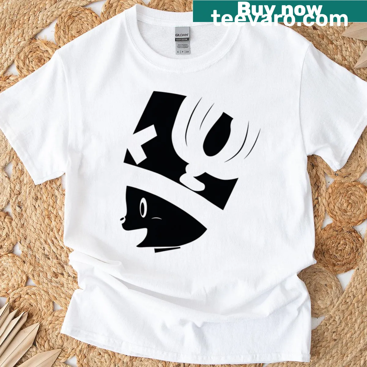 Cute Mini Doctor t-shirt with playful medical-themed illustration — on a men's t-shirt