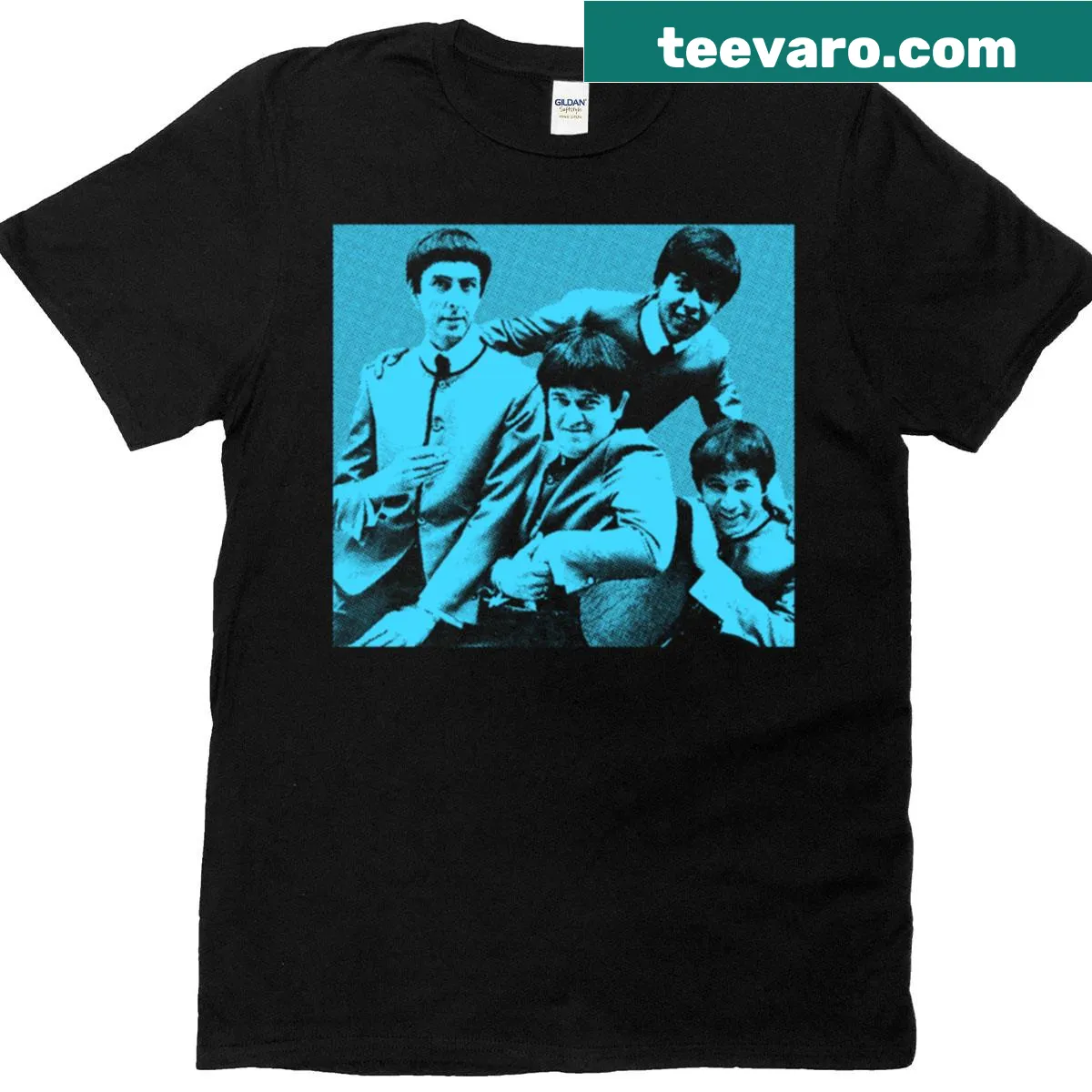 Nostalgic graphic t-shirt celebrating The Rutles — on a men's t-shirt