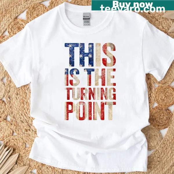 USA flag graphic T-shirt promoting patriotism