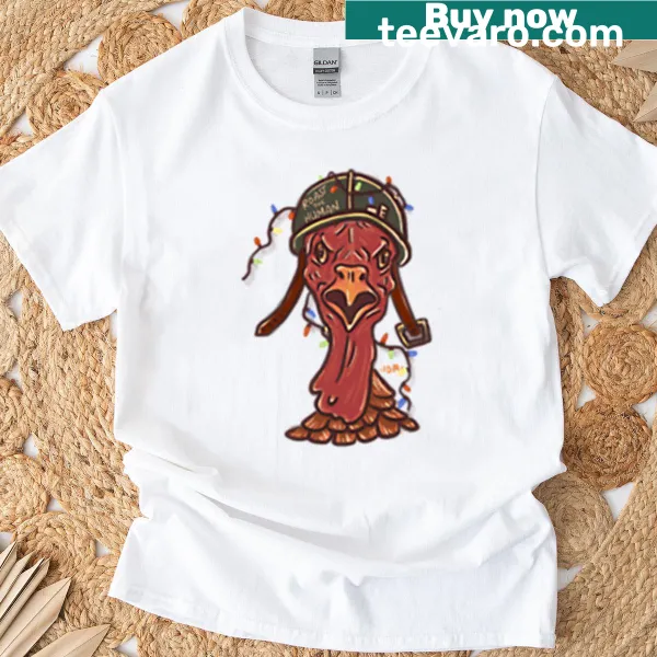 Funny oversized T-shirt featuring a humorous Turkey War phrase