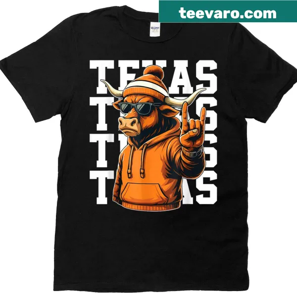 Vintage Texas-themed graphic t-shirt for men, women, and kids