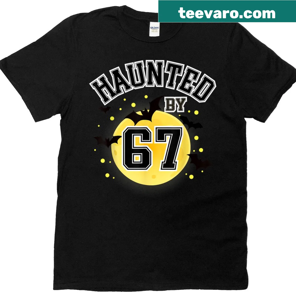Edgy Halloween t-shirt with a meme design for spooky fun — on a men's t-shirt