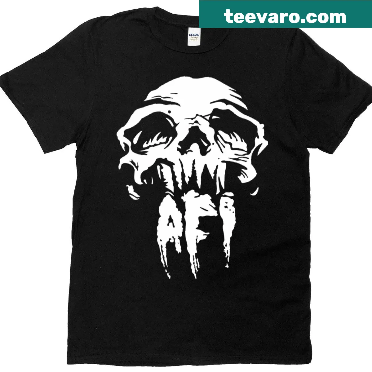 Vintage 90s rock band punk graphic t-shirt for music fans — on a men's t-shirt