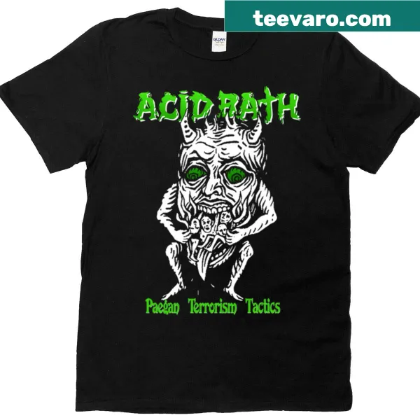 Funny vintage band logo t-shirt for metal music fans