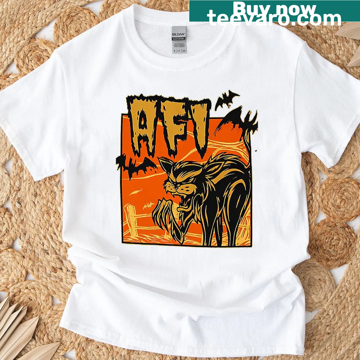 T-shirt featuring iconic punk artwork for 90s music fans — on a men's t-shirt