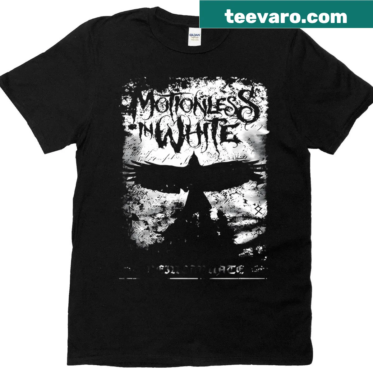 Vintage-style T-shirt featuring a 90s band logo — on a men's t-shirt