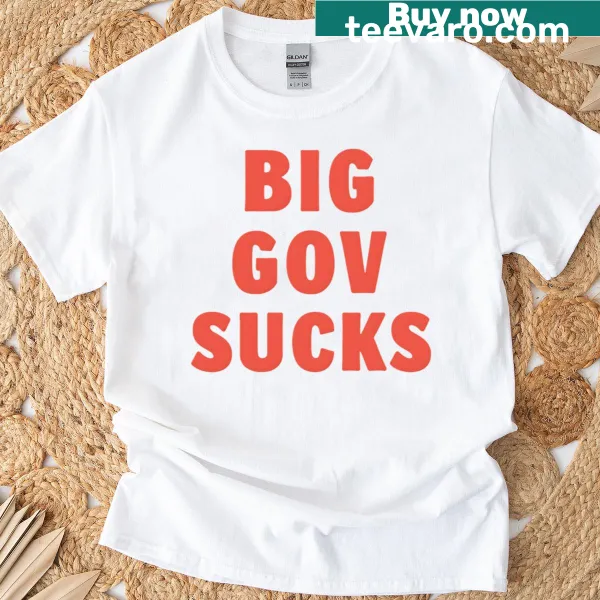 Bold typography T-shirt with a political statement