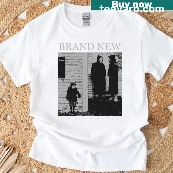 Bold 'Brand New' T-shirt for music fans