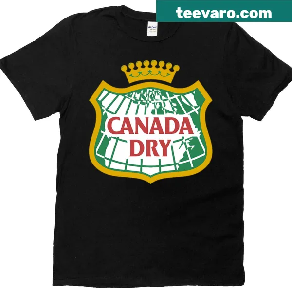 Canada Drys Logo T-shirt with minimalist design