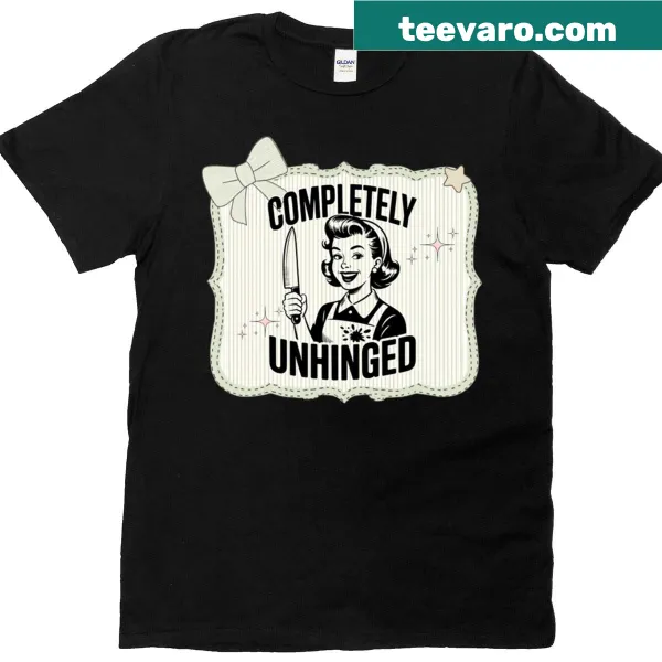 Playful retro kitchen design t-shirt for cooking enthusiasts