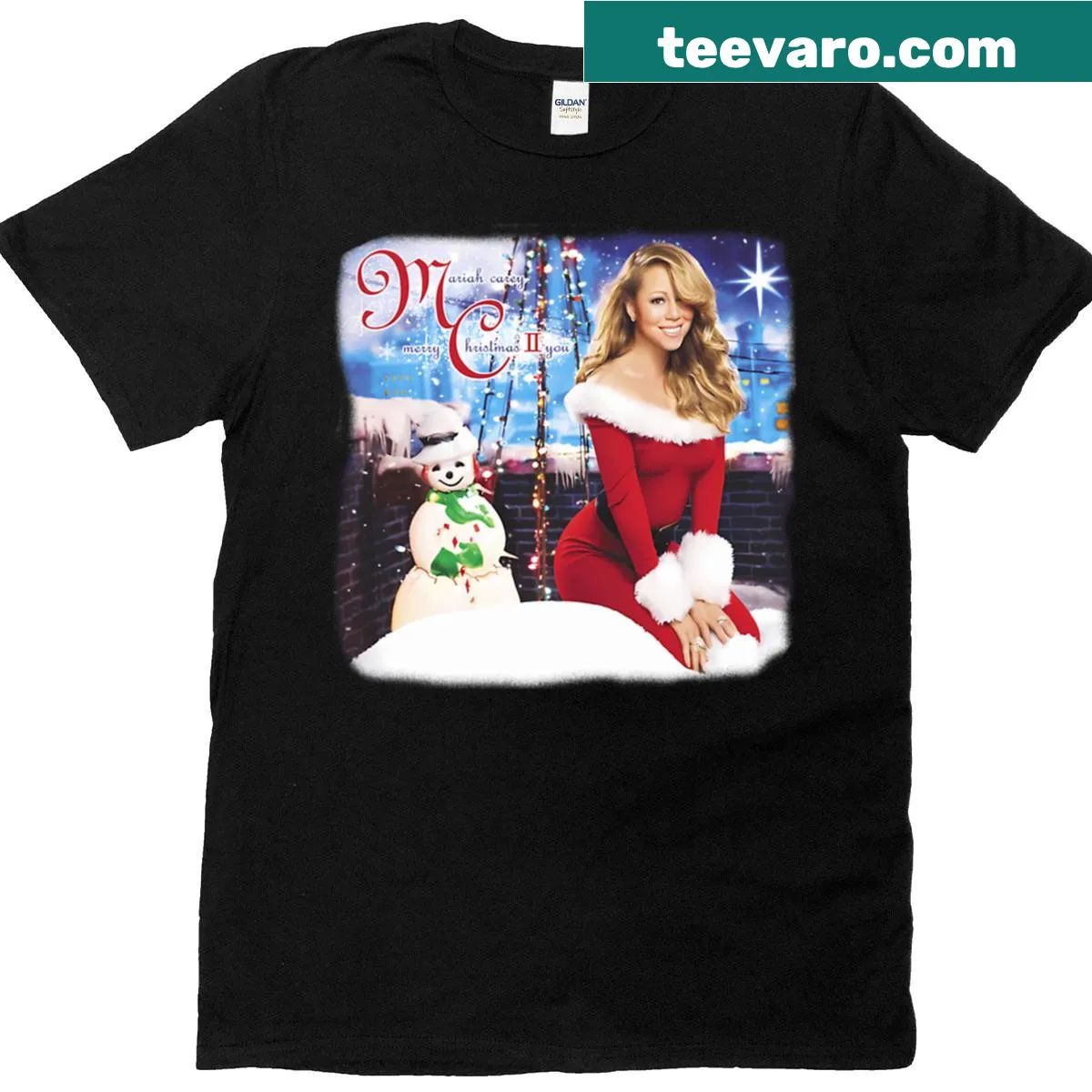Vintage concert albums T-shirt with artistic musical elements — on a men's t-shirt