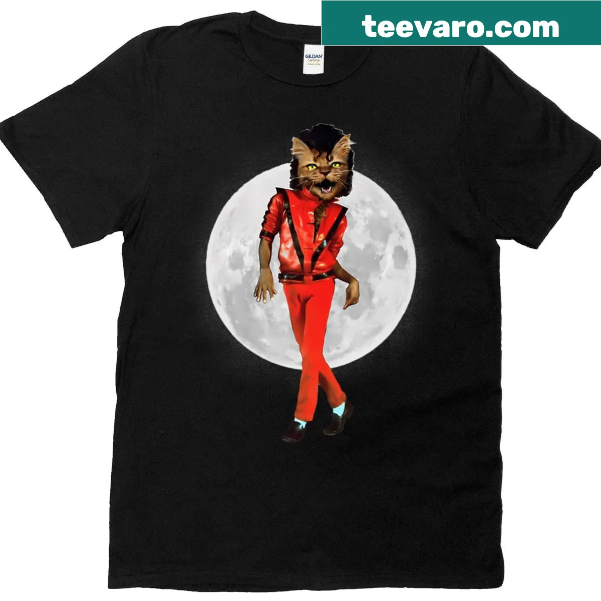 Cartoon zombie singer T-shirt, perfect for Halloween humor — on a men's t-shirt