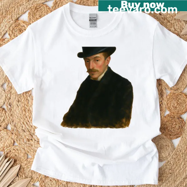 Art-inspired design honoring Douard Manet with classic elements
