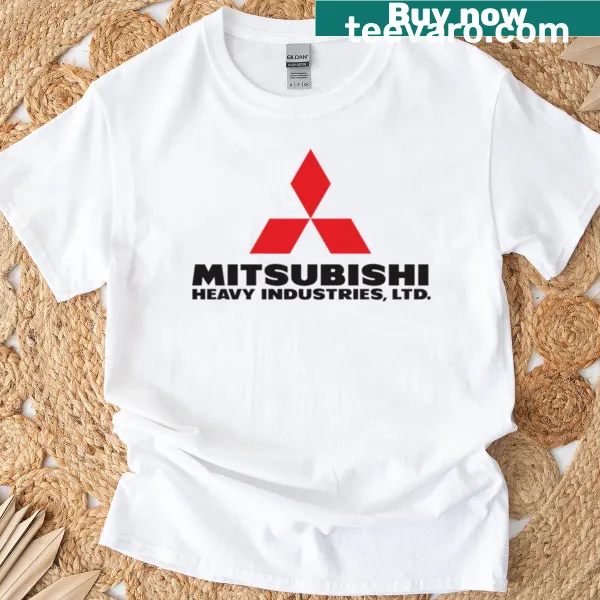 Illustration of Mitsubishi Acity panorama on a t-shirt