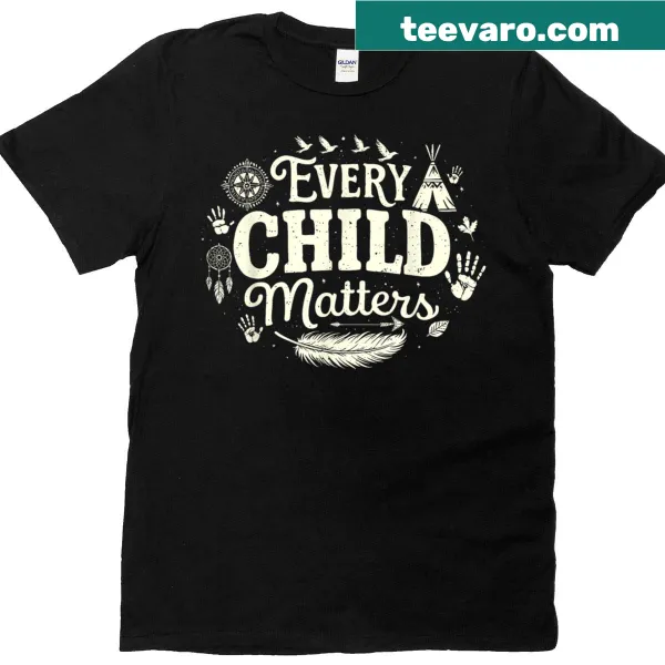 Children's t-shirt promoting kindness with Every Orange Day message