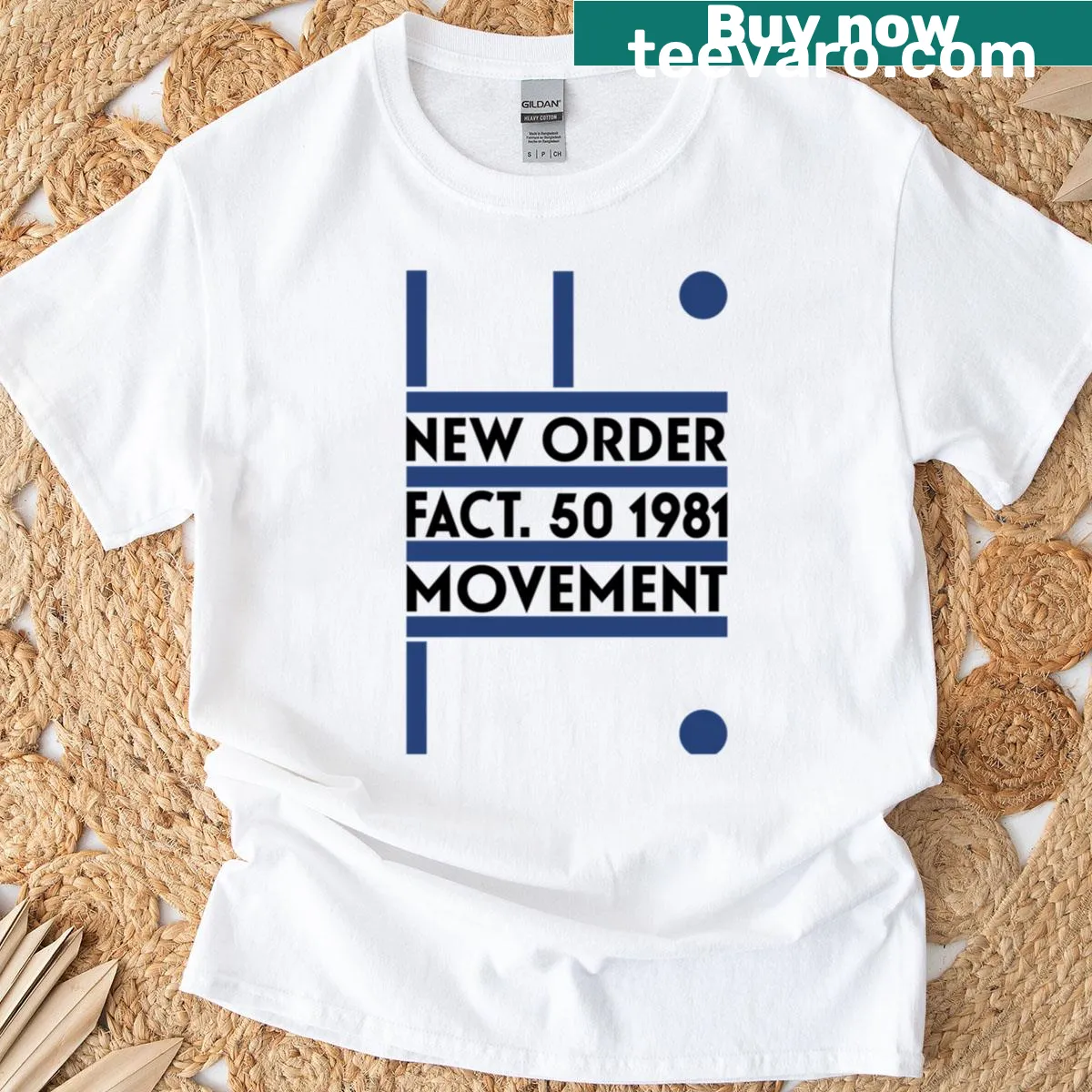 Oversized t-shirt featuring a faith-inspired band graphic — on a men's t-shirt
