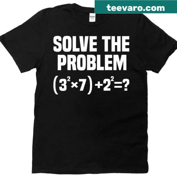 Teacher T-shirt featuring a funny meme about 6 and 7
