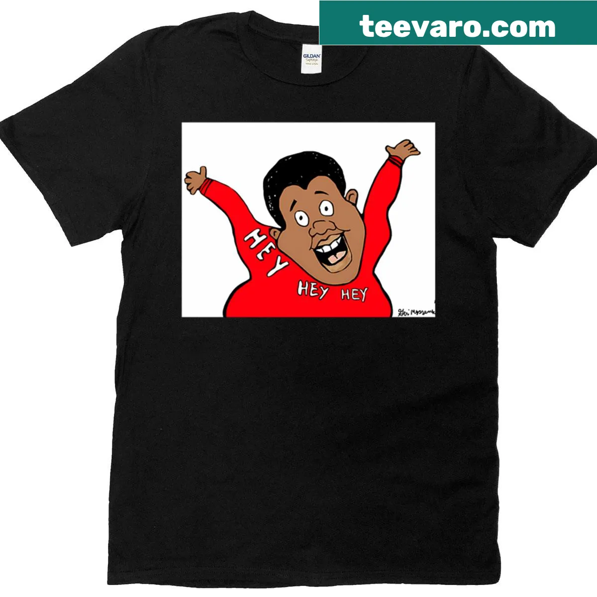 Vintage cartoon design T-shirt inspired by kids movies — on a men's t-shirt