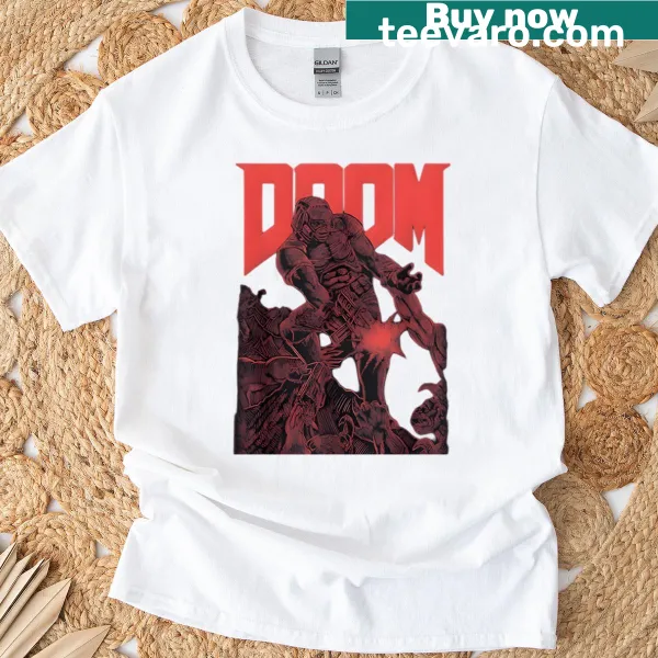 Vintage-style T-shirt featuring a funny game demon slayer graphic