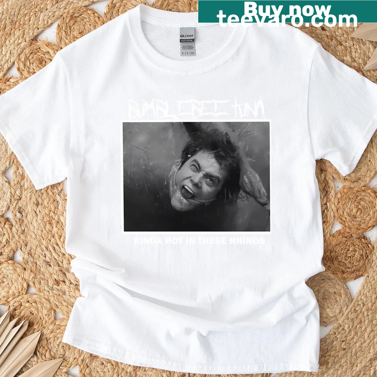Vintage-style graphic celebrating drama and comedy in movies on a t-shirt — on a men's t-shirt