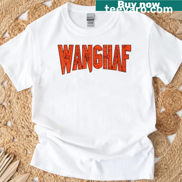 Funny T-shirt featuring the Wanghaf meme for Halloween