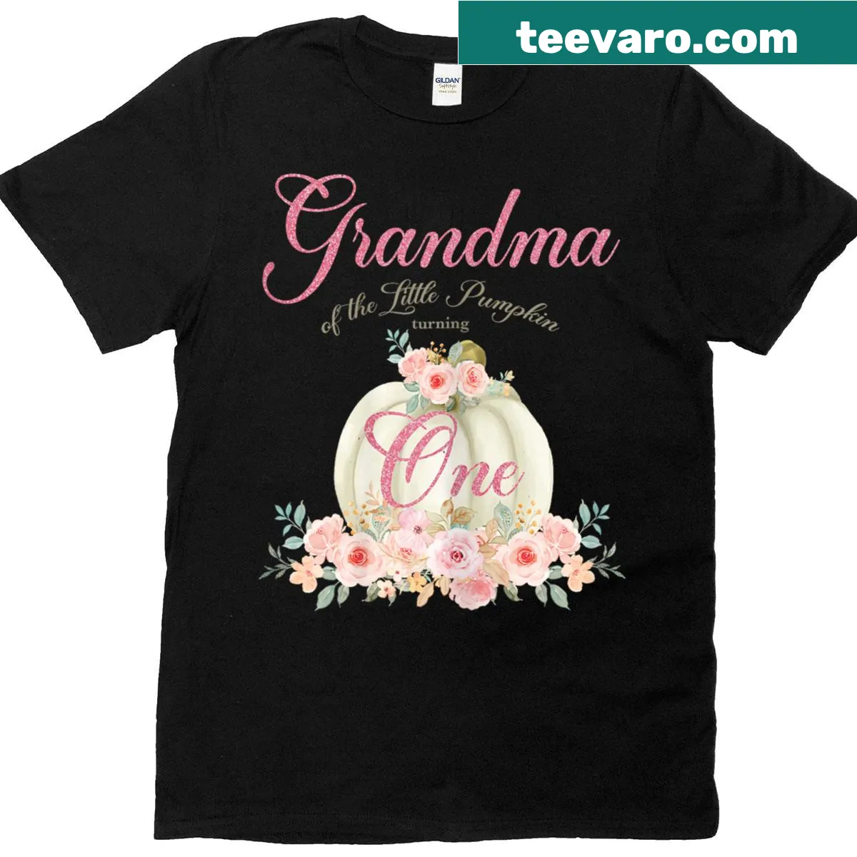 Adorable first birthday t-shirt for kids with 'Little Pumpkin' design. — on a men's t-shirt