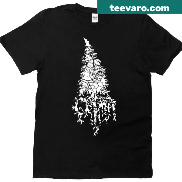 High-definition Grima band logo printed on a stylish T-shirt