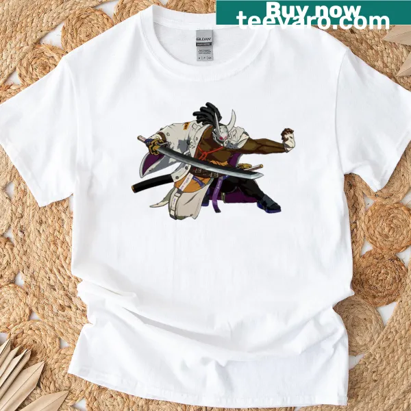 Guilty Gear typography graphic t-shirt